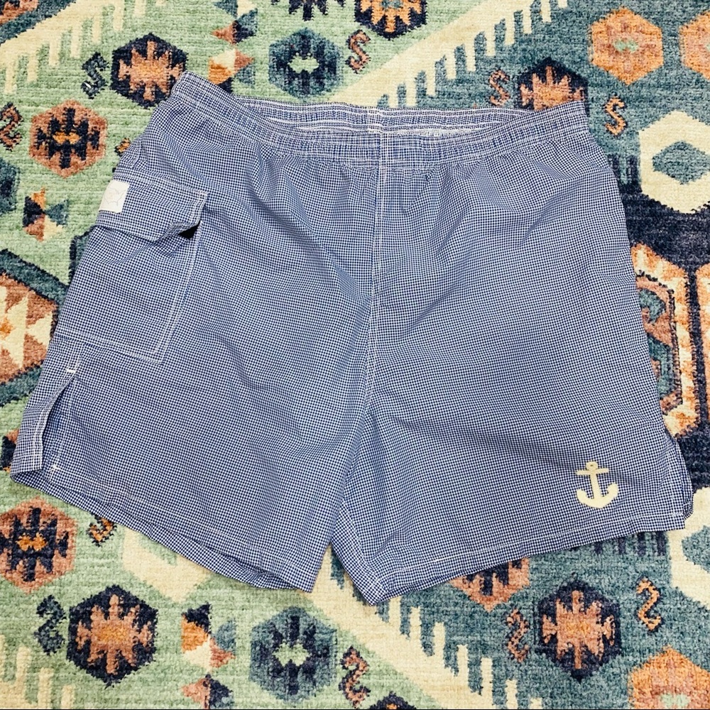 Save khaki United men’s medium swim shorts blue